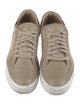 Burberry Nova Check Pattern Leather Sneakers