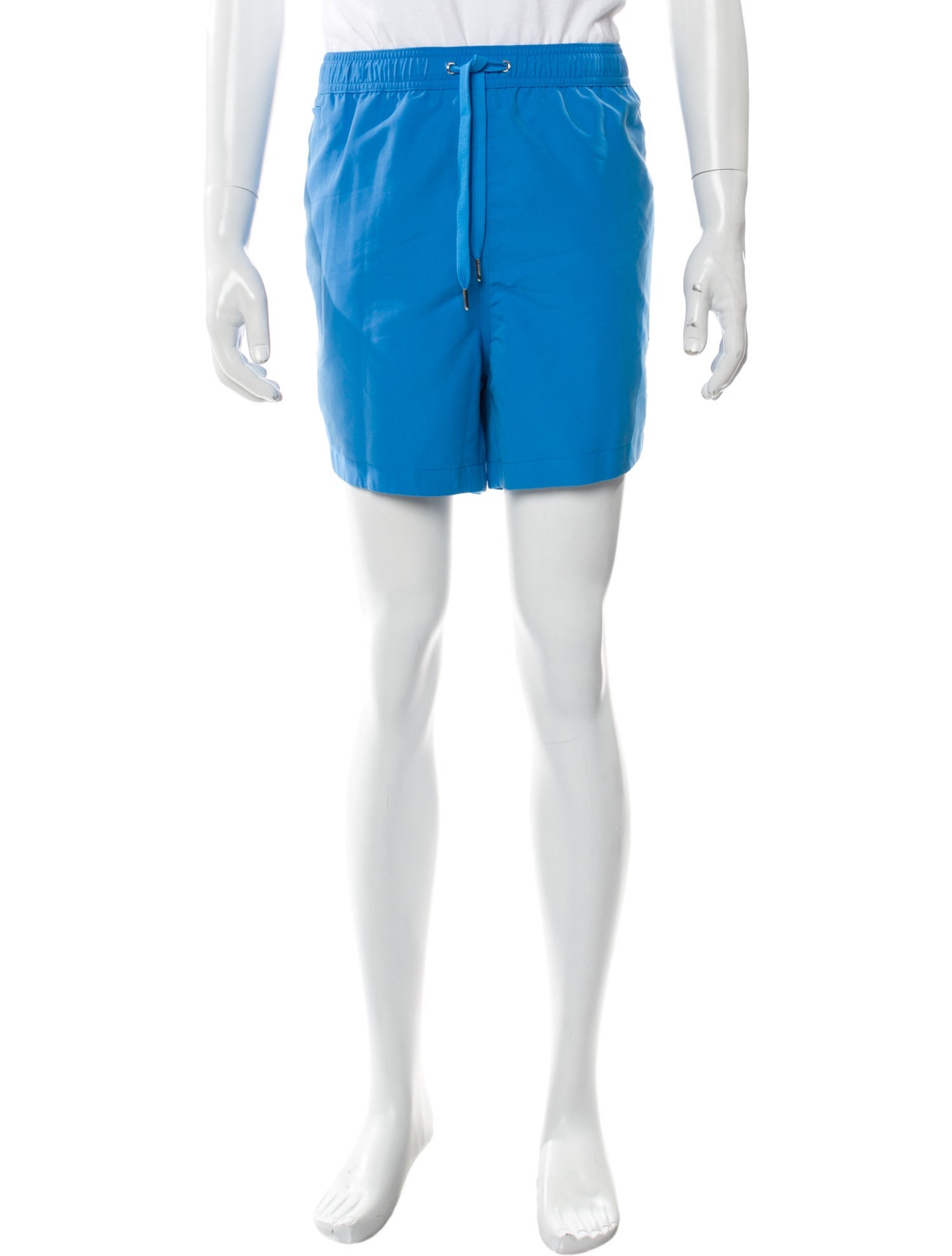 Burberry Embroidered Accent Swim Trunks