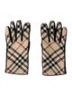 Burberry Pattern Print Gloves