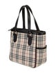 Burberry Nova Check Top Handle Bag