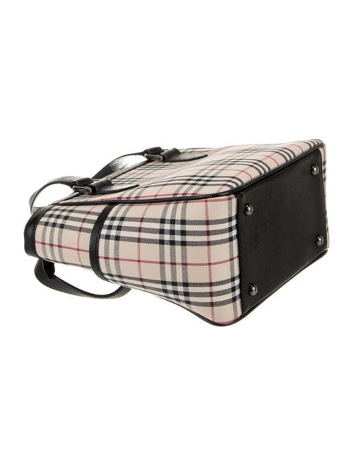 Burberry Nova Check Top Handle Bag