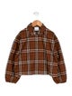 Burberry Check Woven Top