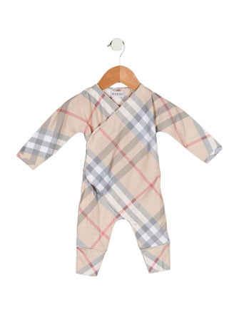Burberry Woven Check One Piece