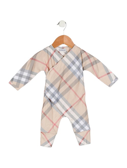 Burberry Woven Check One Piece