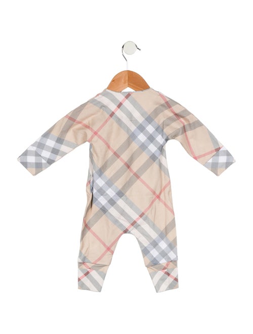 Burberry Woven Check One Piece