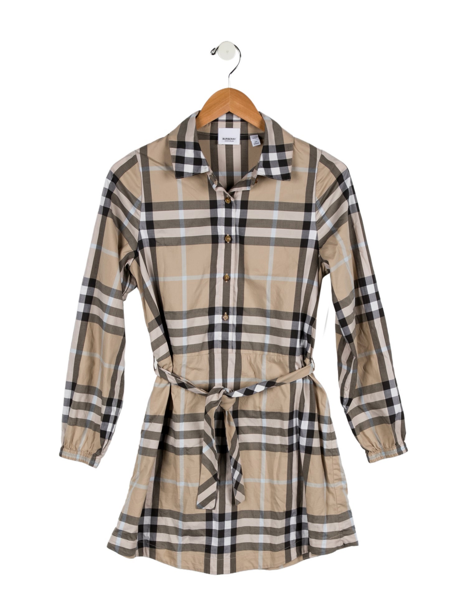 Burberry Girls Check Dress