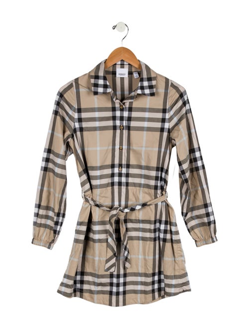 Burberry Girls Check Dress