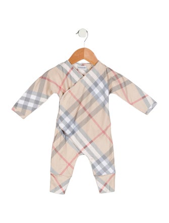 Burberry Woven Check One Piece