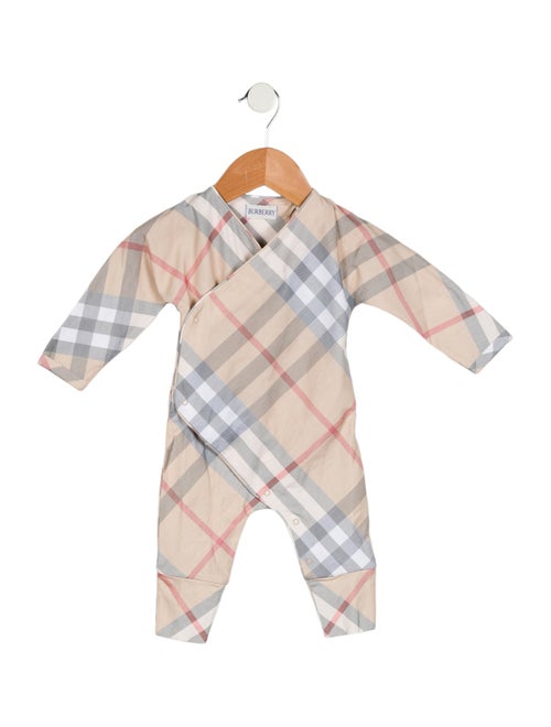 Burberry Woven Check One Piece