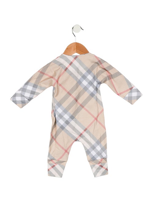 Burberry Woven Check One Piece