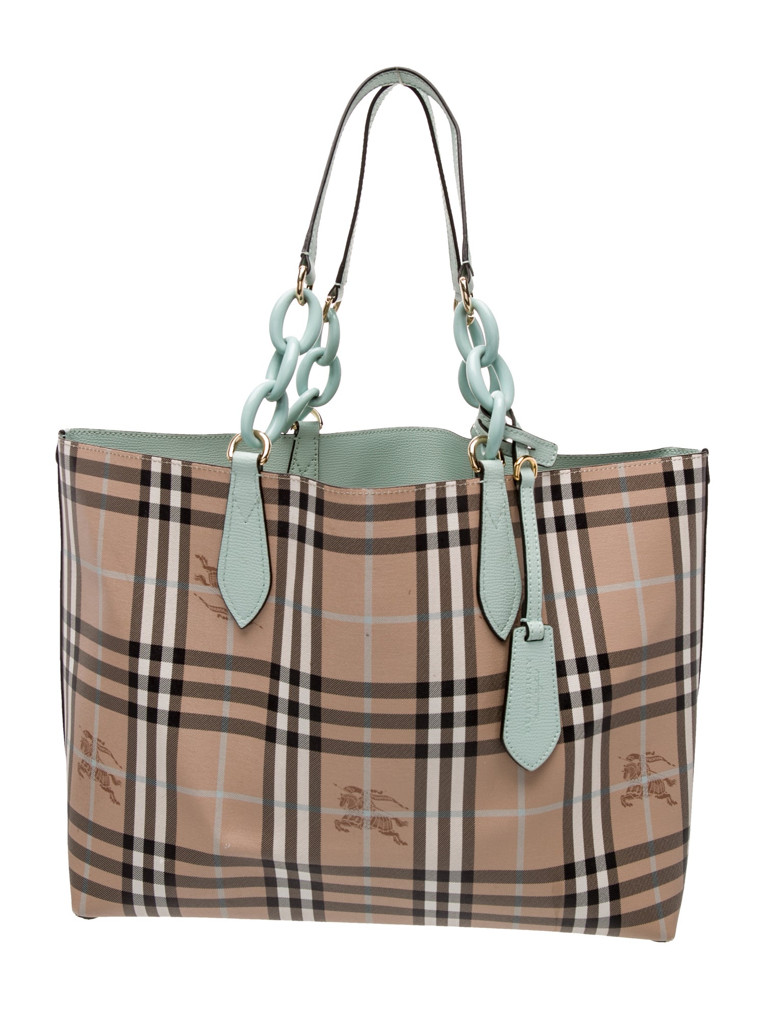 Burberry Haymarket Check Tote