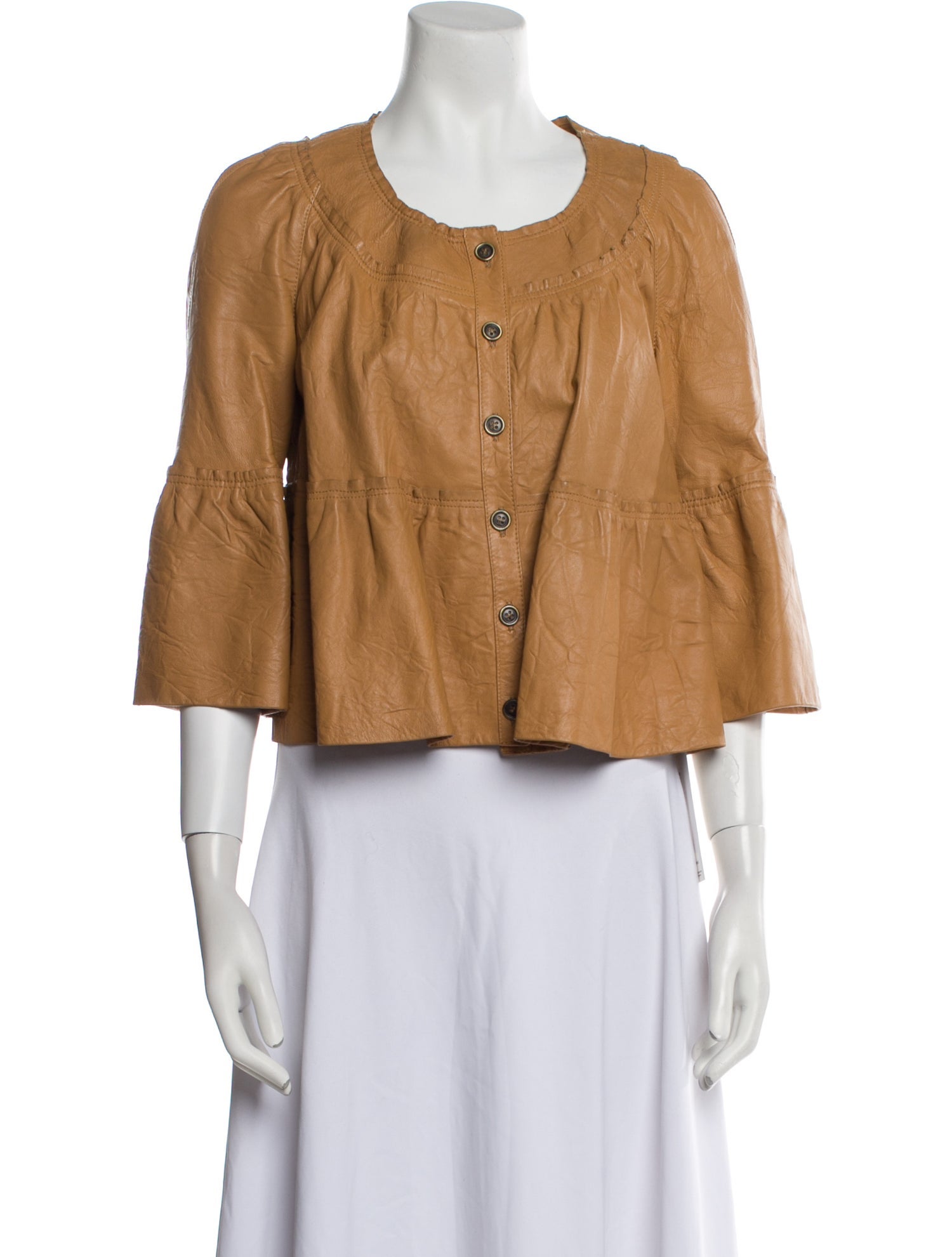 Burberry Leather Evening Jacket