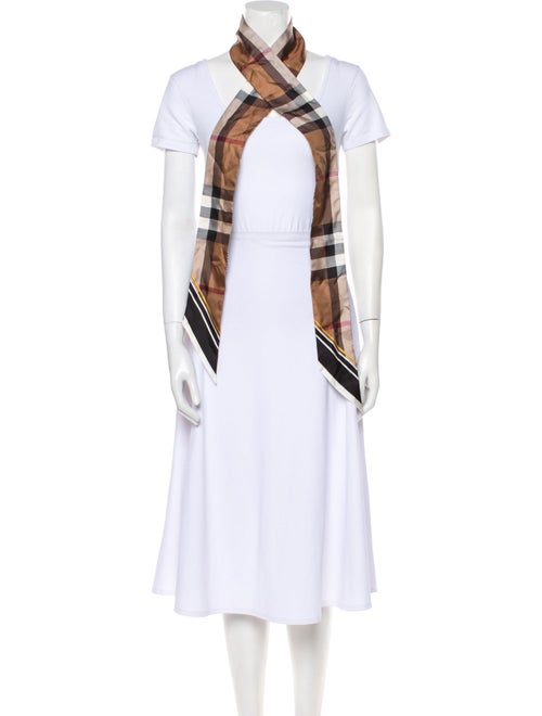 Burberry Silk House Check Pattern Stole