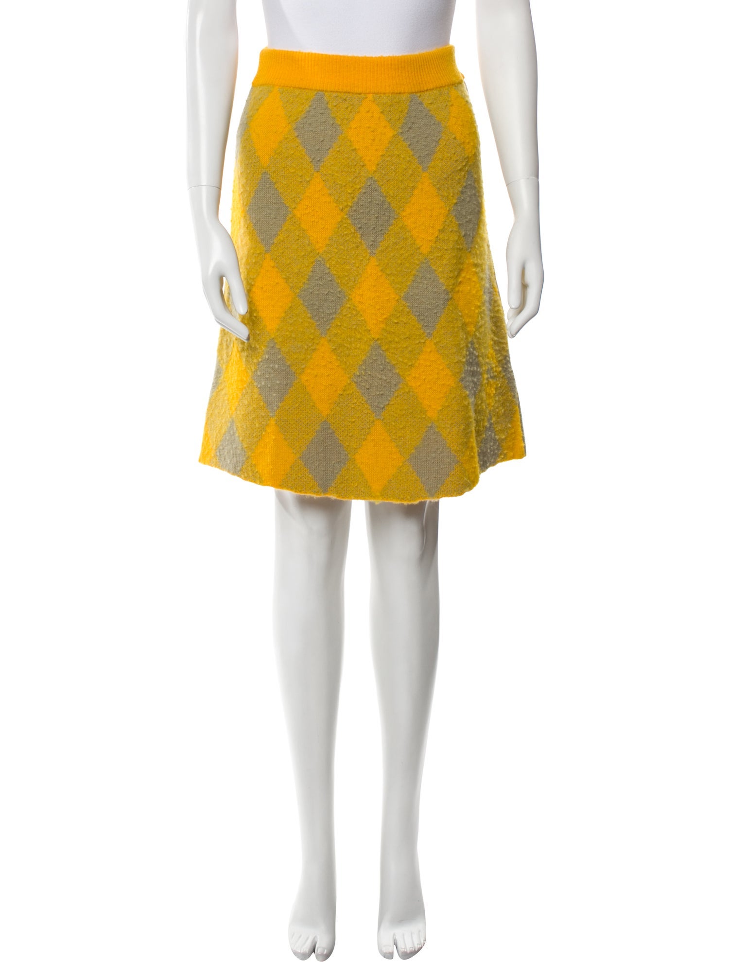 Burberry Wool Knee-Length Skirt w/ Tags