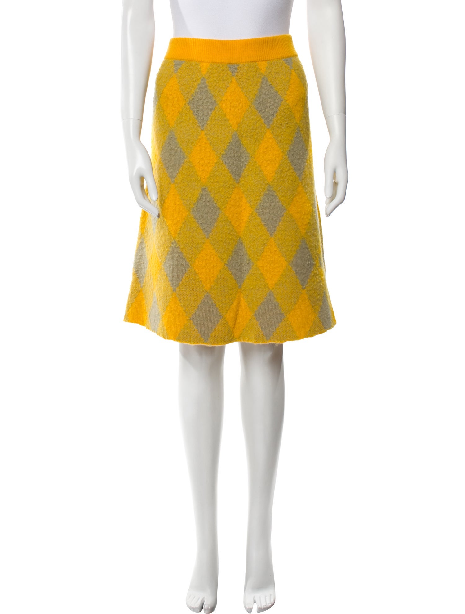 Burberry Wool Knee-Length Skirt w/ Tags