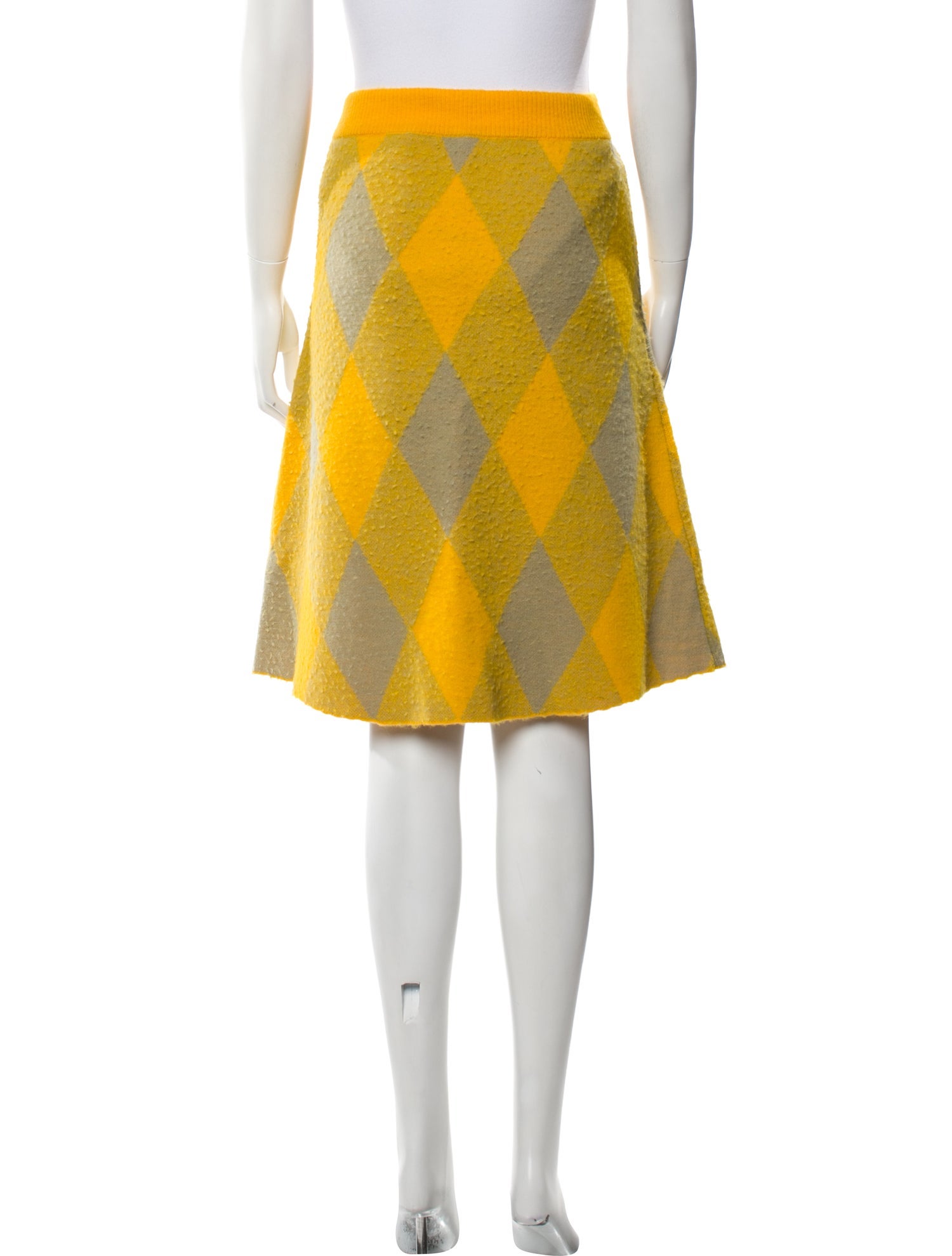 Burberry Wool Knee-Length Skirt w/ Tags