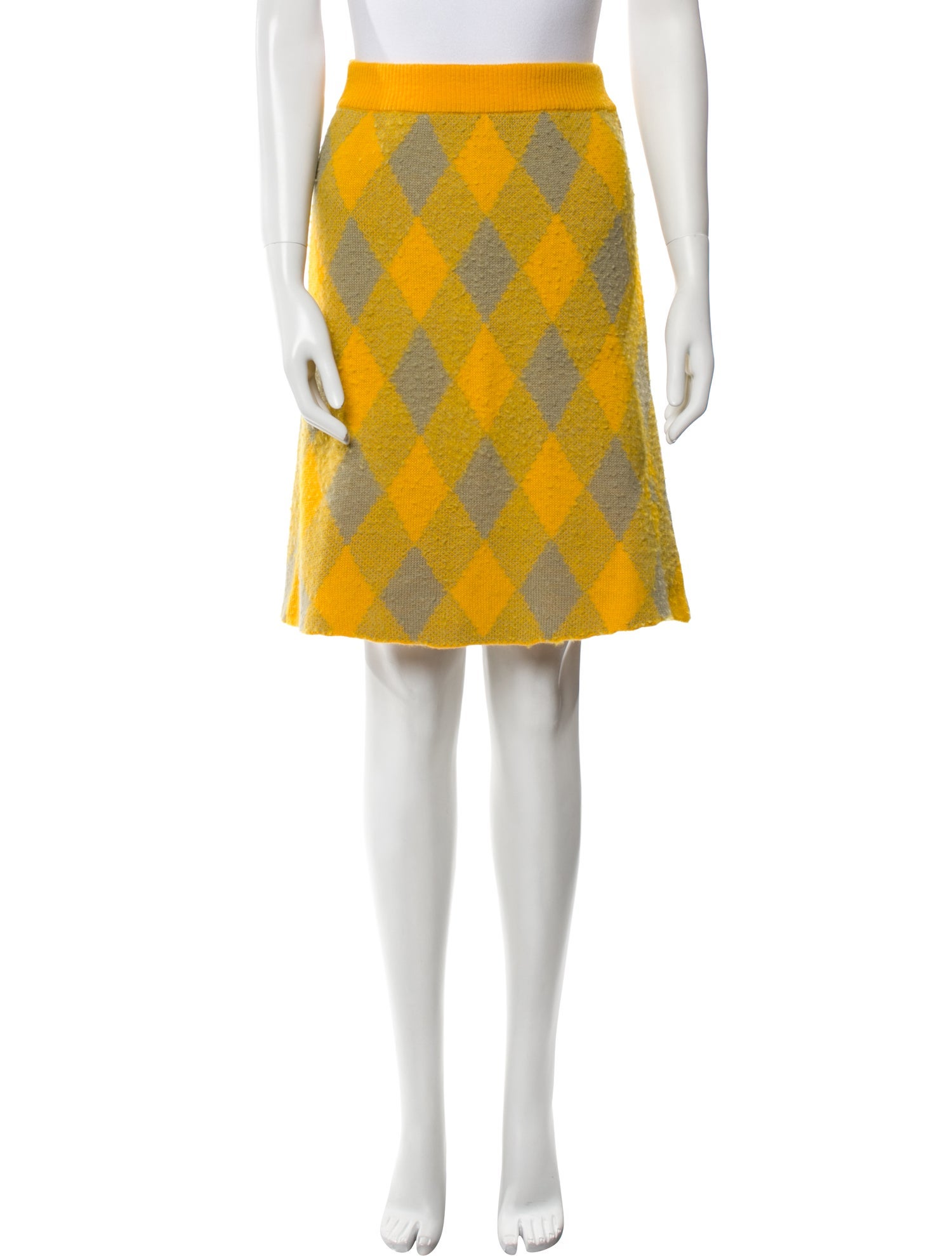 Burberry Wool Knee-Length Skirt w/ Tags