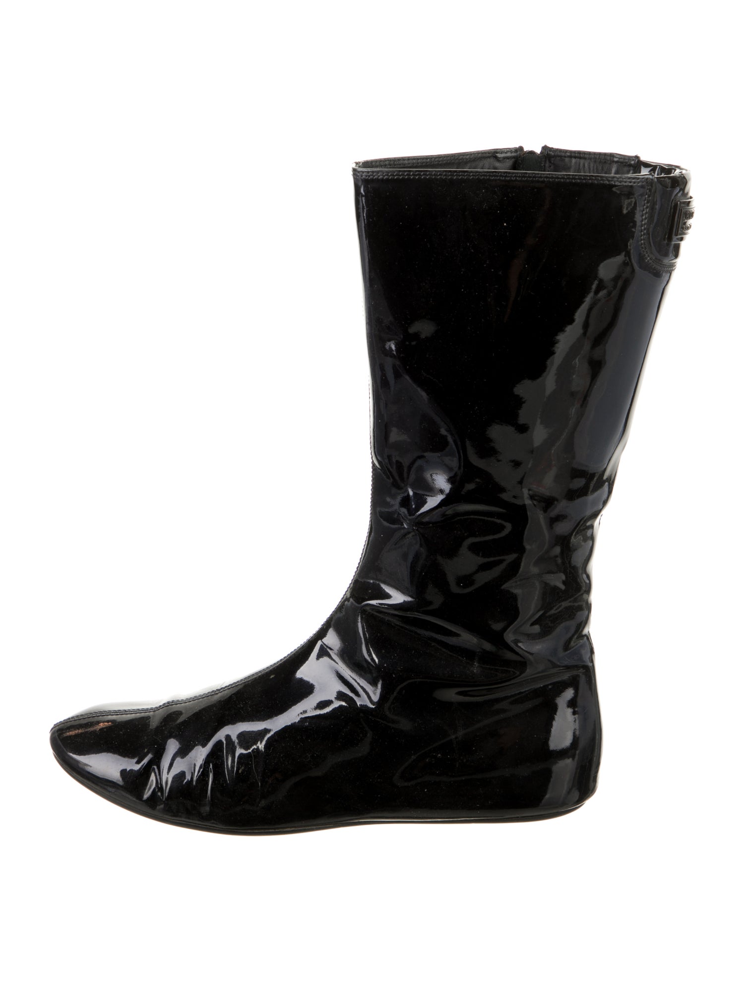 Burberry Patent Leather Boots