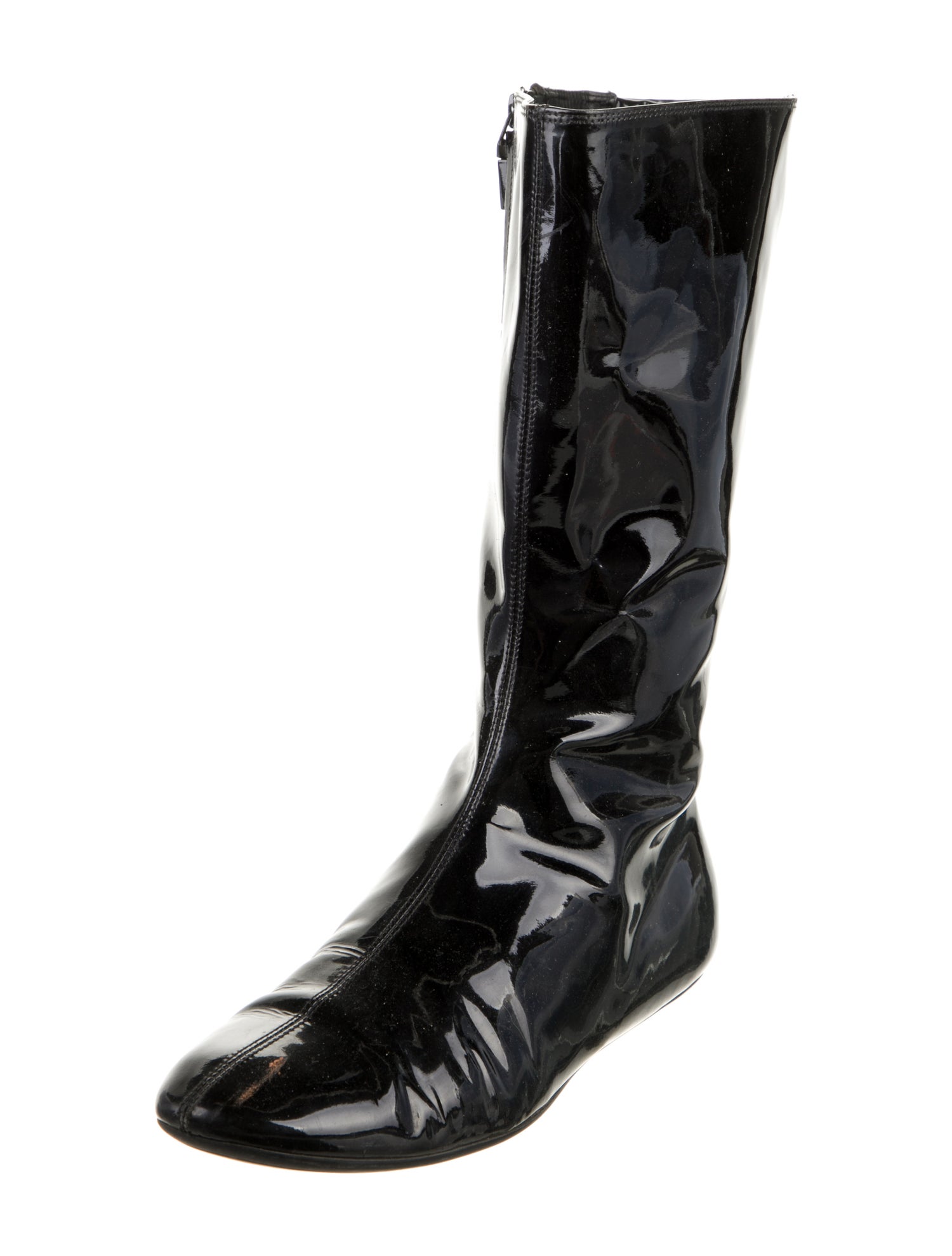 Burberry Patent Leather Boots