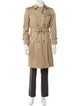 Burberry's House Check Pattern Trench Coat