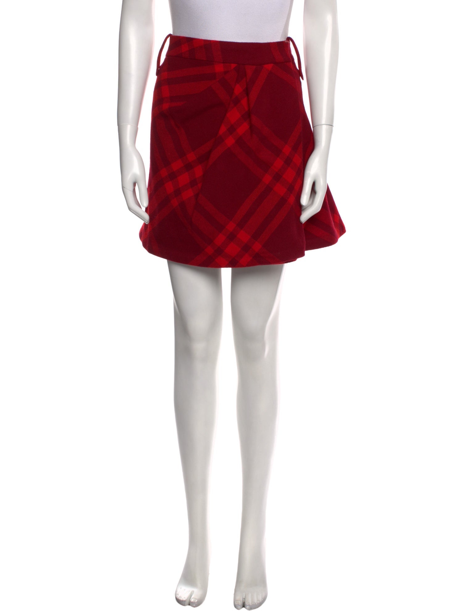 Burberry Wool Mini Skirt w/ Tags