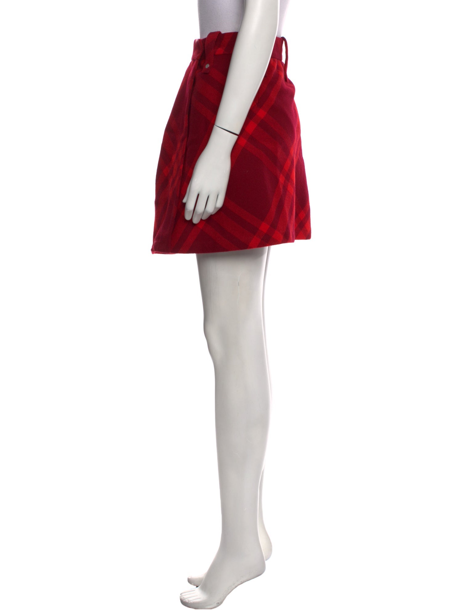 Burberry Wool Mini Skirt w/ Tags