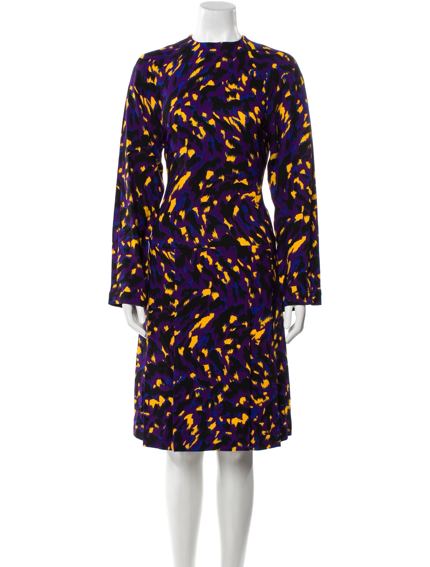 Burberry Animal Print Knee-Length Dress w/ Tags