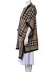 Burberry Wool Plaid Print Sweater