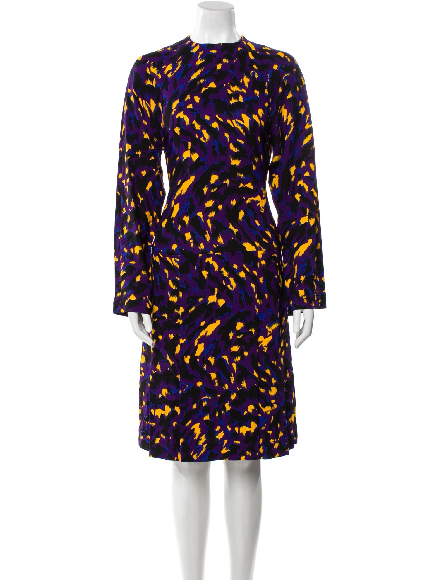 Burberry Animal Print Knee-Length Dress w/ Tags