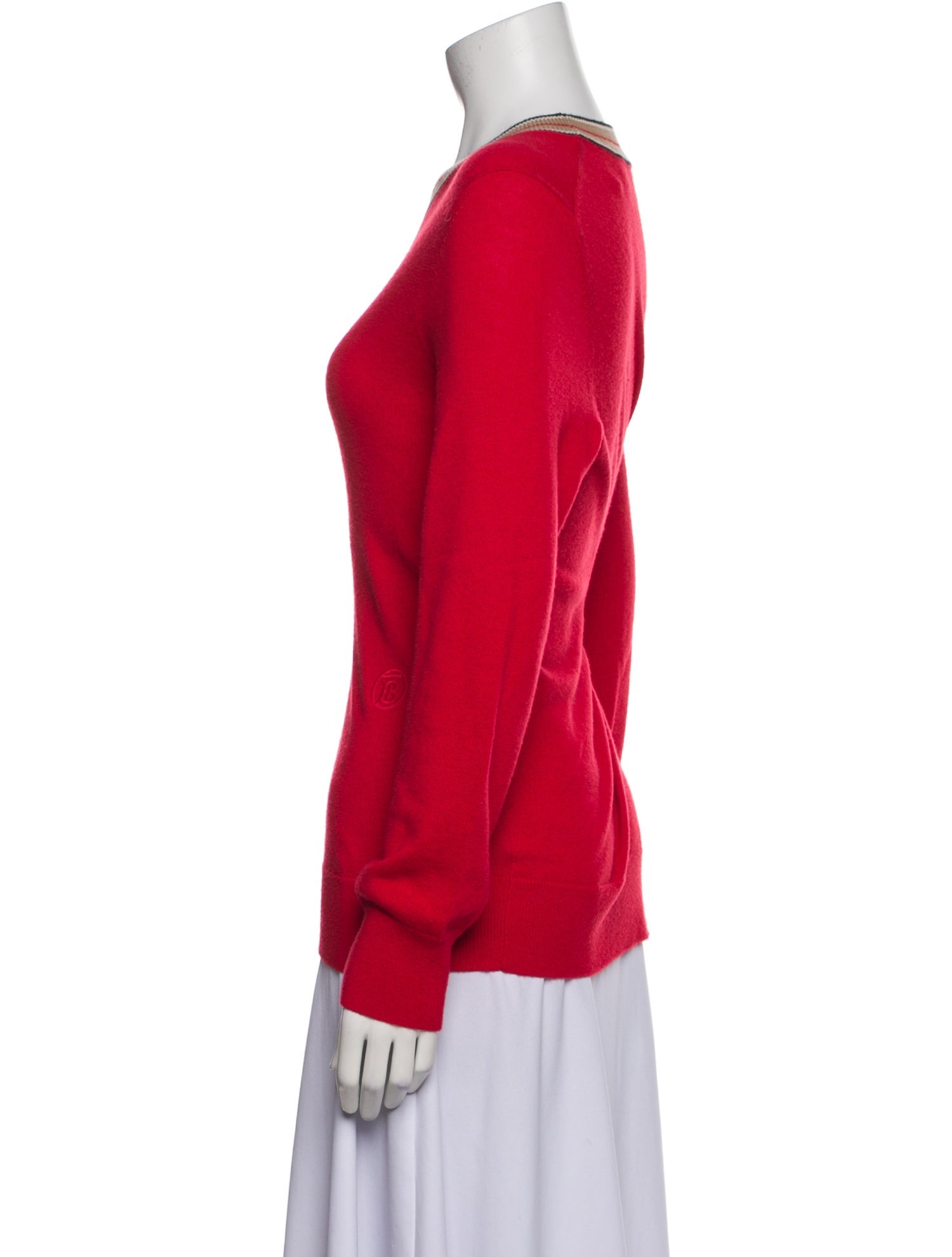 Burberry Cashmere Crew Neck Sweater