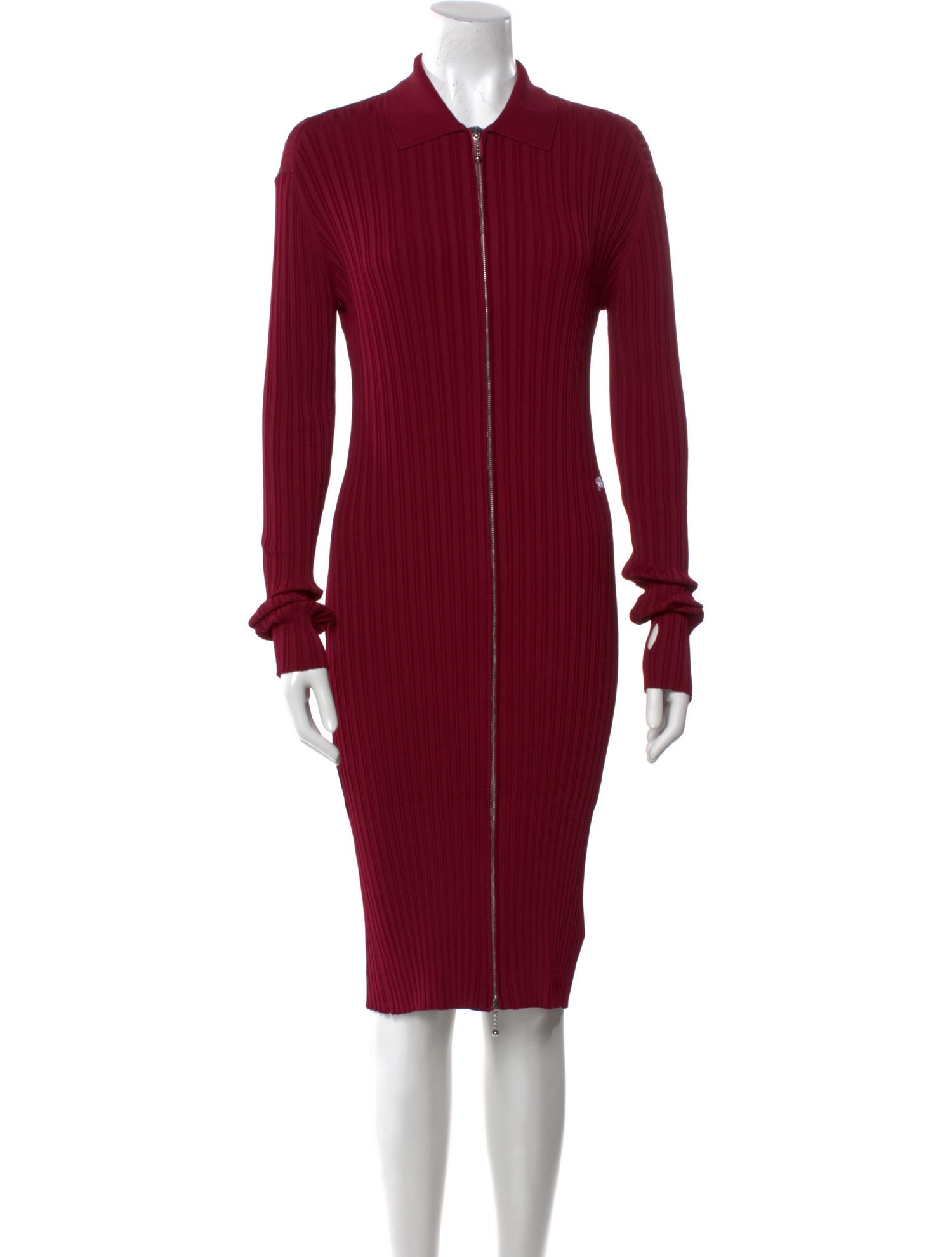 Burberry Mock Neck Knee-Length Dress w/ Tags