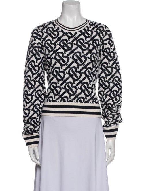 Burberry Wool Printed Sweatshirt