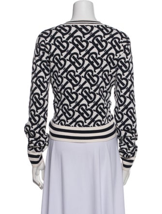 Burberry Wool Printed Sweatshirt