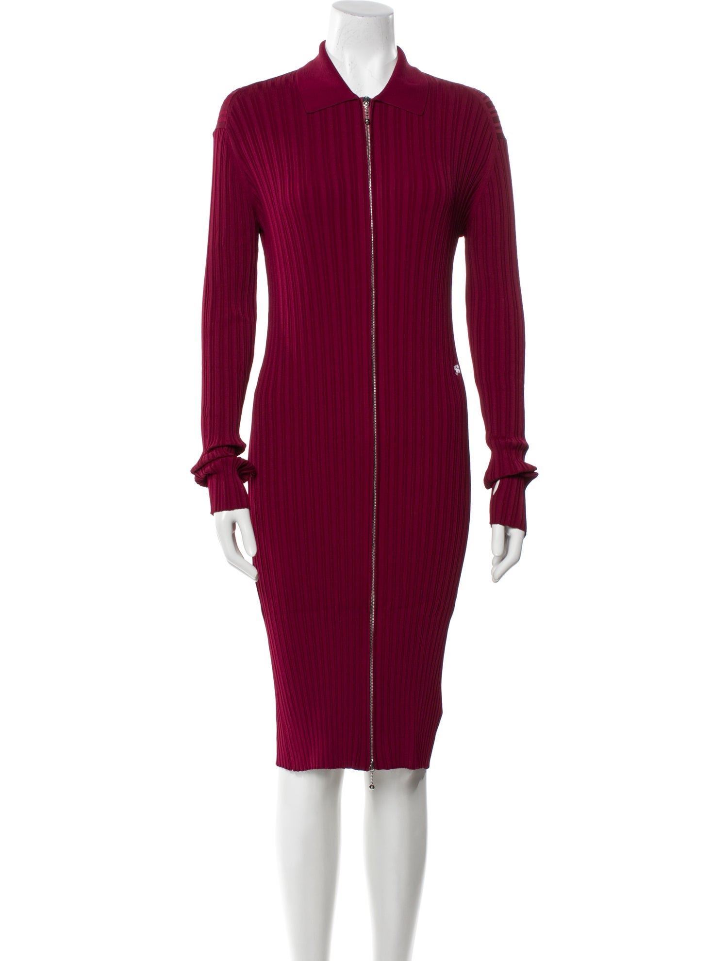 Burberry Mock Neck Knee-Length Dress w/ Tags