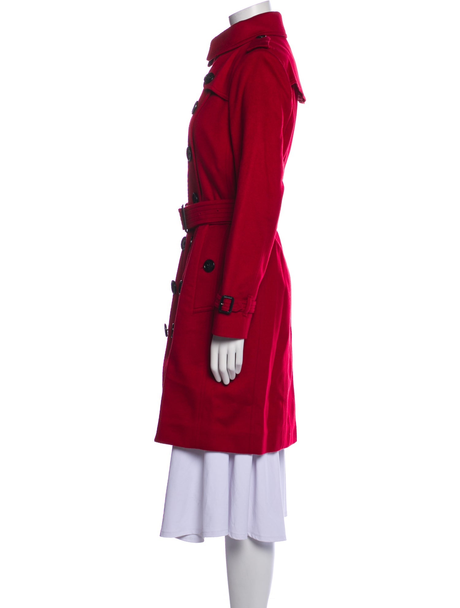 Burberry The Sandringham Cashmere Trench Coat