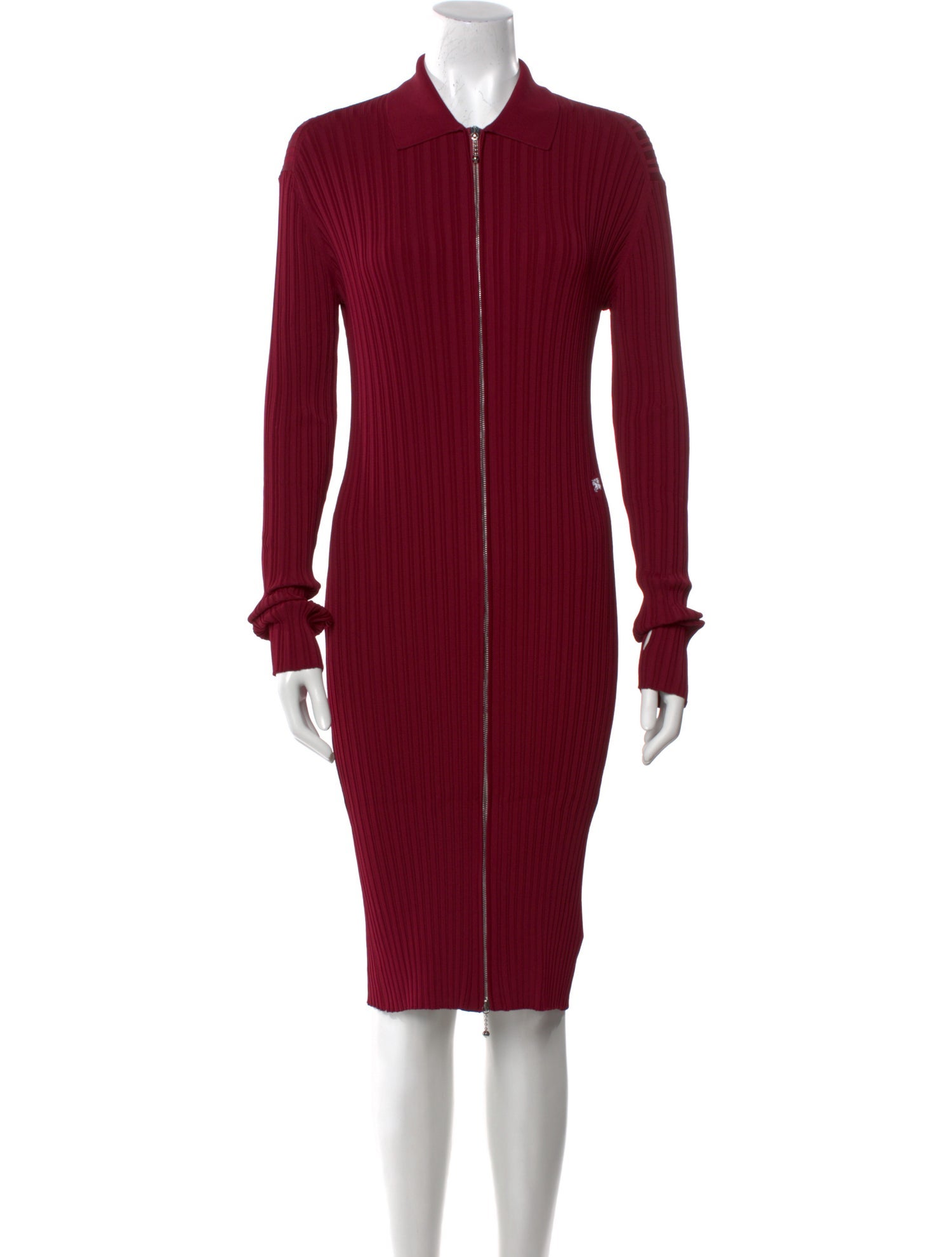 Burberry Mock Neck Knee-Length Dress w/ Tags