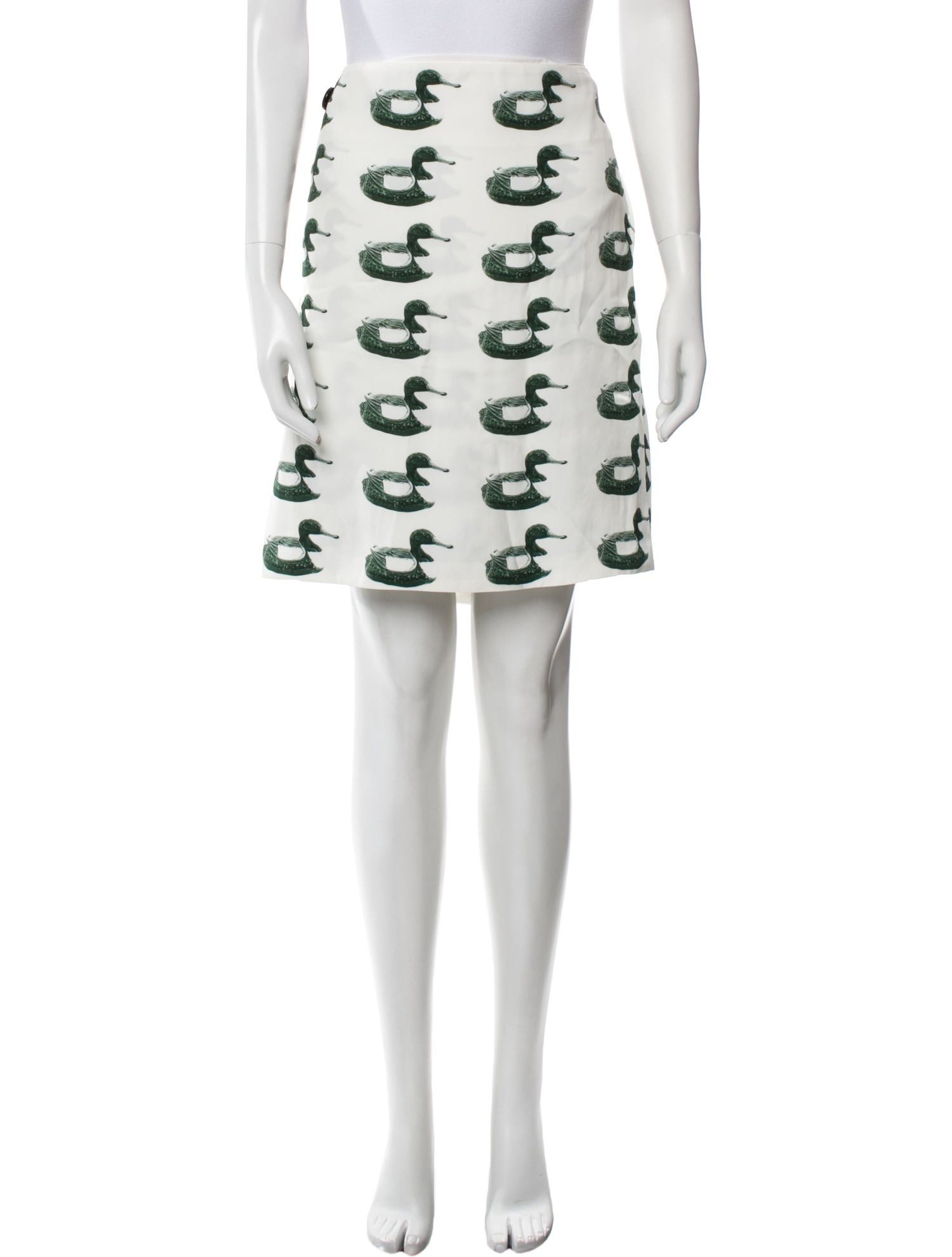 Burberry Printed Knee-Length Skirt w/ Tags
