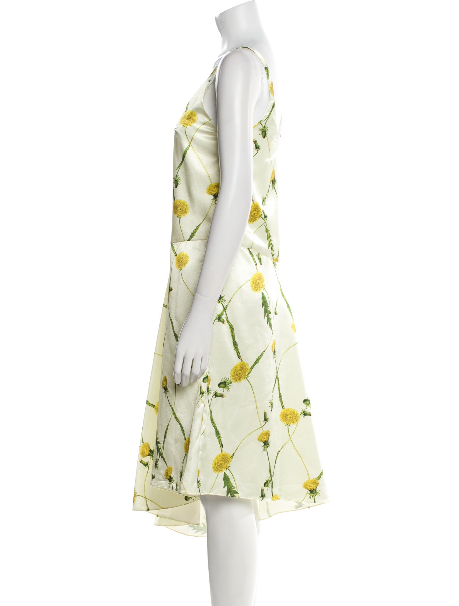 Burberry Printed Midi Length Dress w/ Tags
