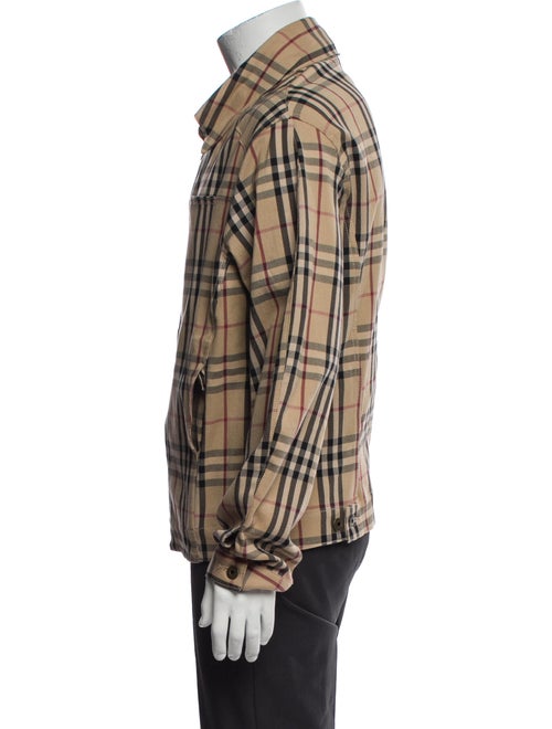Burberry House Check Pattern Trucker Jacket