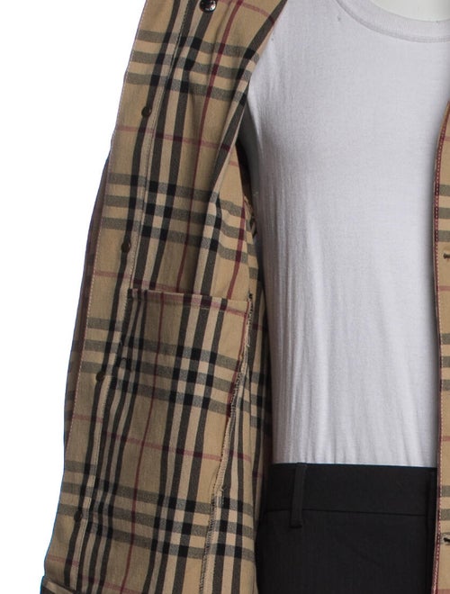 Burberry House Check Pattern Trucker Jacket