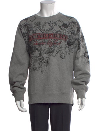 Burberry Graphic Print Crew Neck Sweatshirt