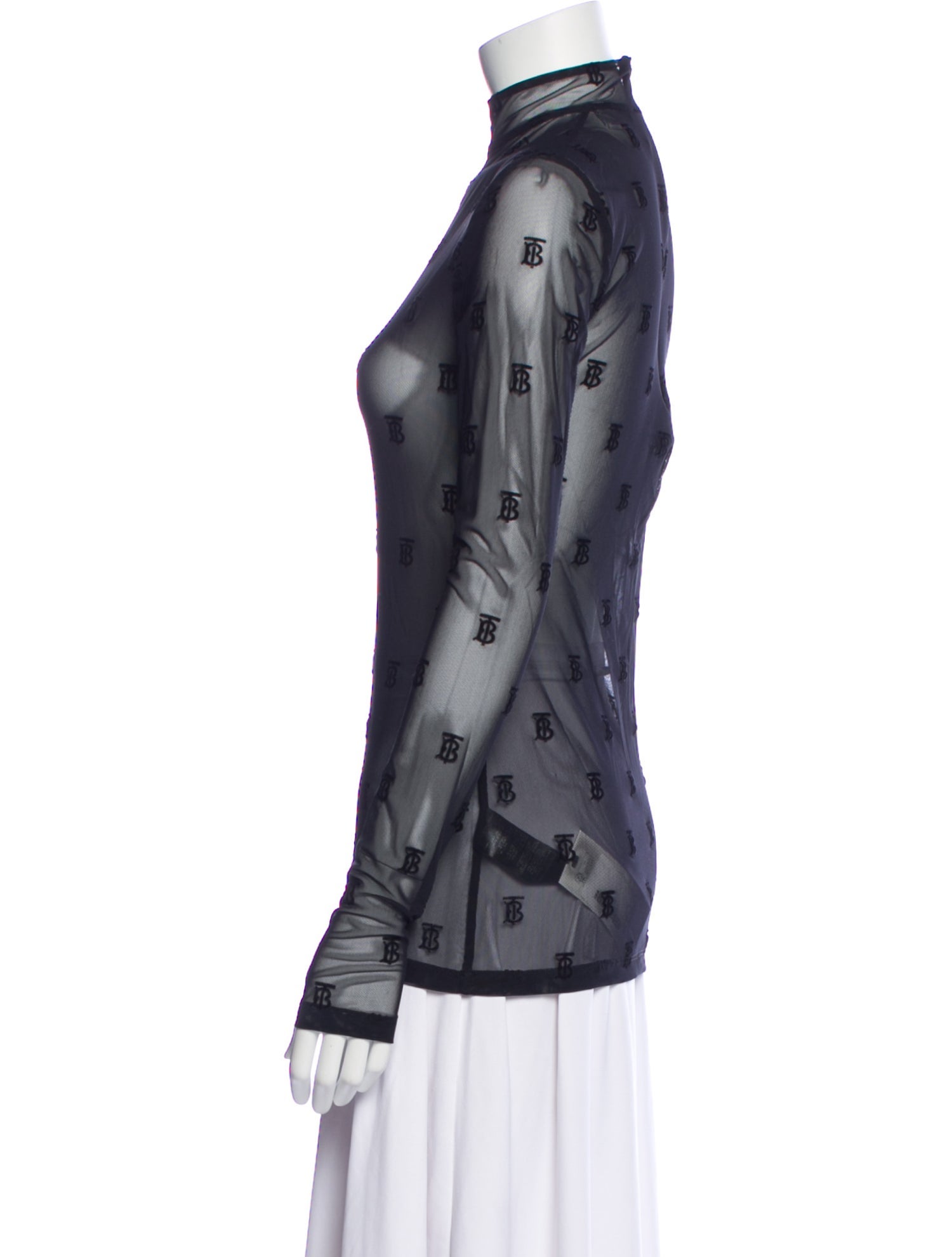 Burberry Nylon Printed Top