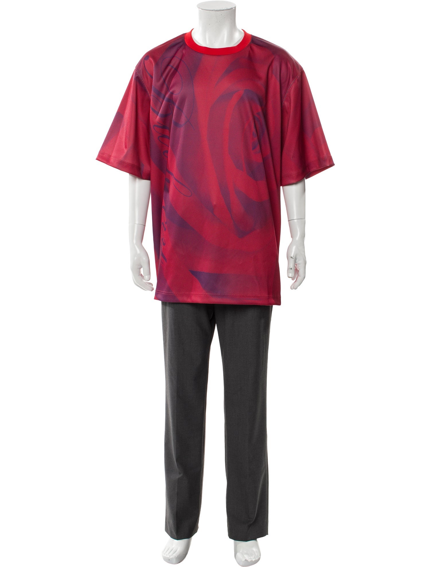 Burberry Printed Crew Neck T-Shirt