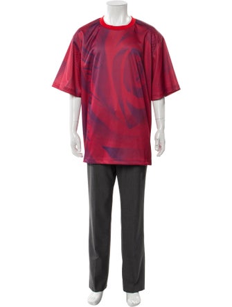 Burberry Printed Crew Neck T-Shirt