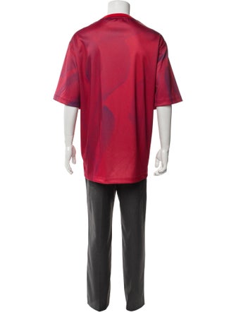 Burberry Printed Crew Neck T-Shirt