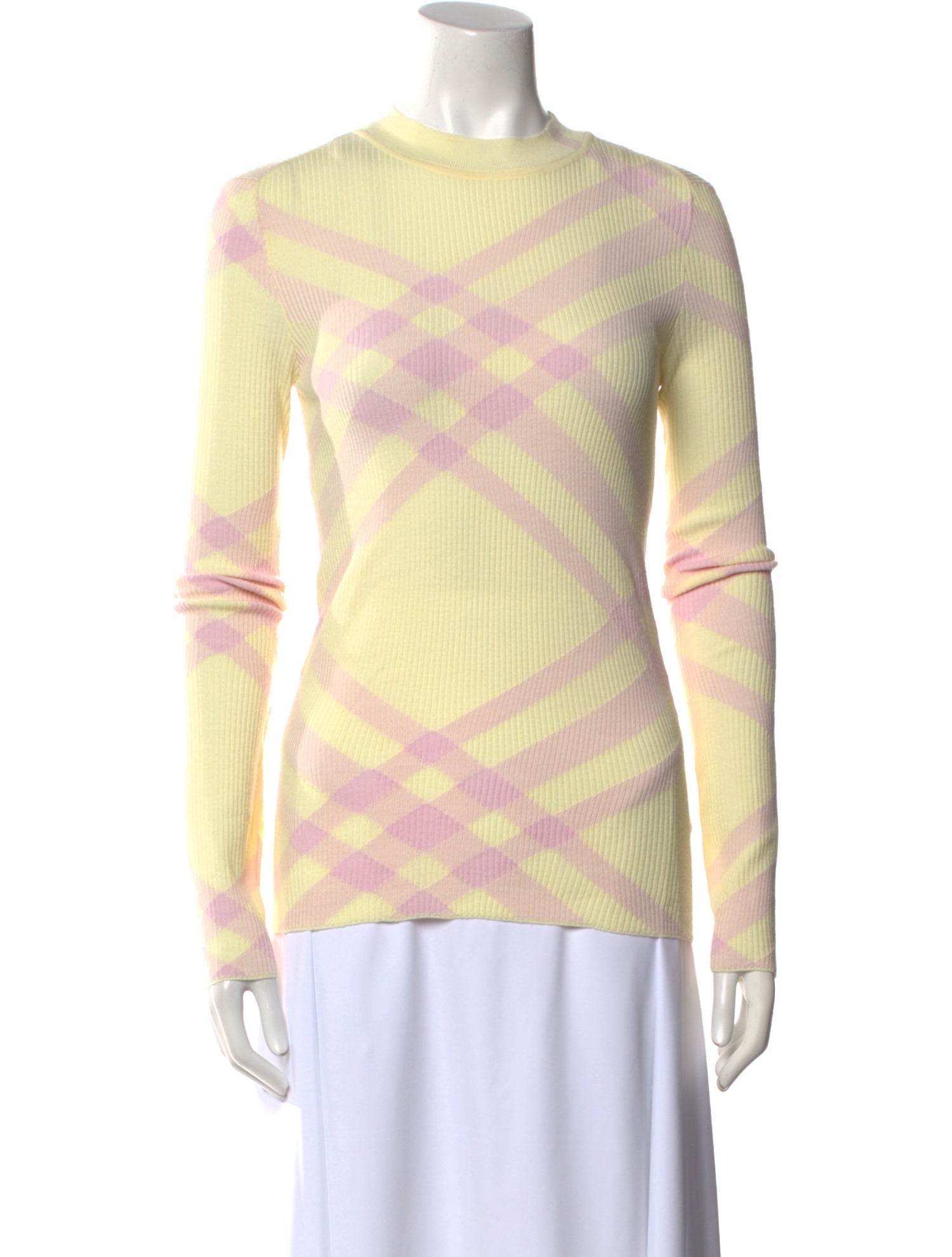 Burberry Wool Printed Sweater