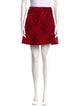 Burberry Wool Mini Skirt