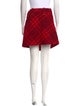 Burberry Wool Mini Skirt