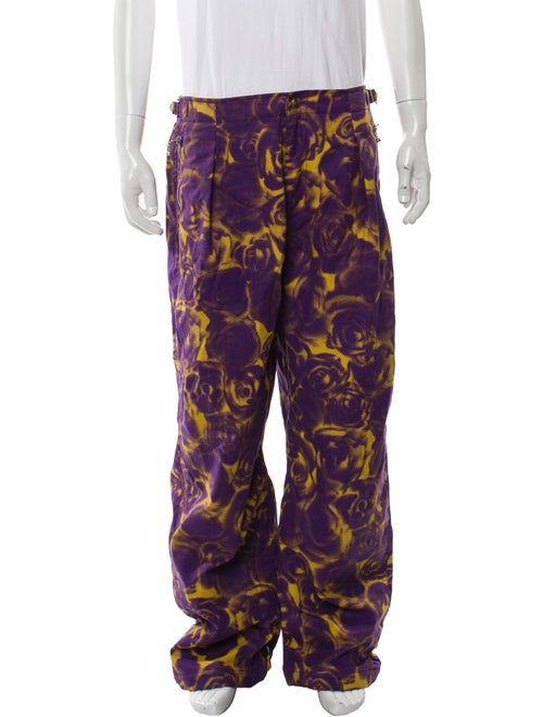Burberry Floral Print Joggers