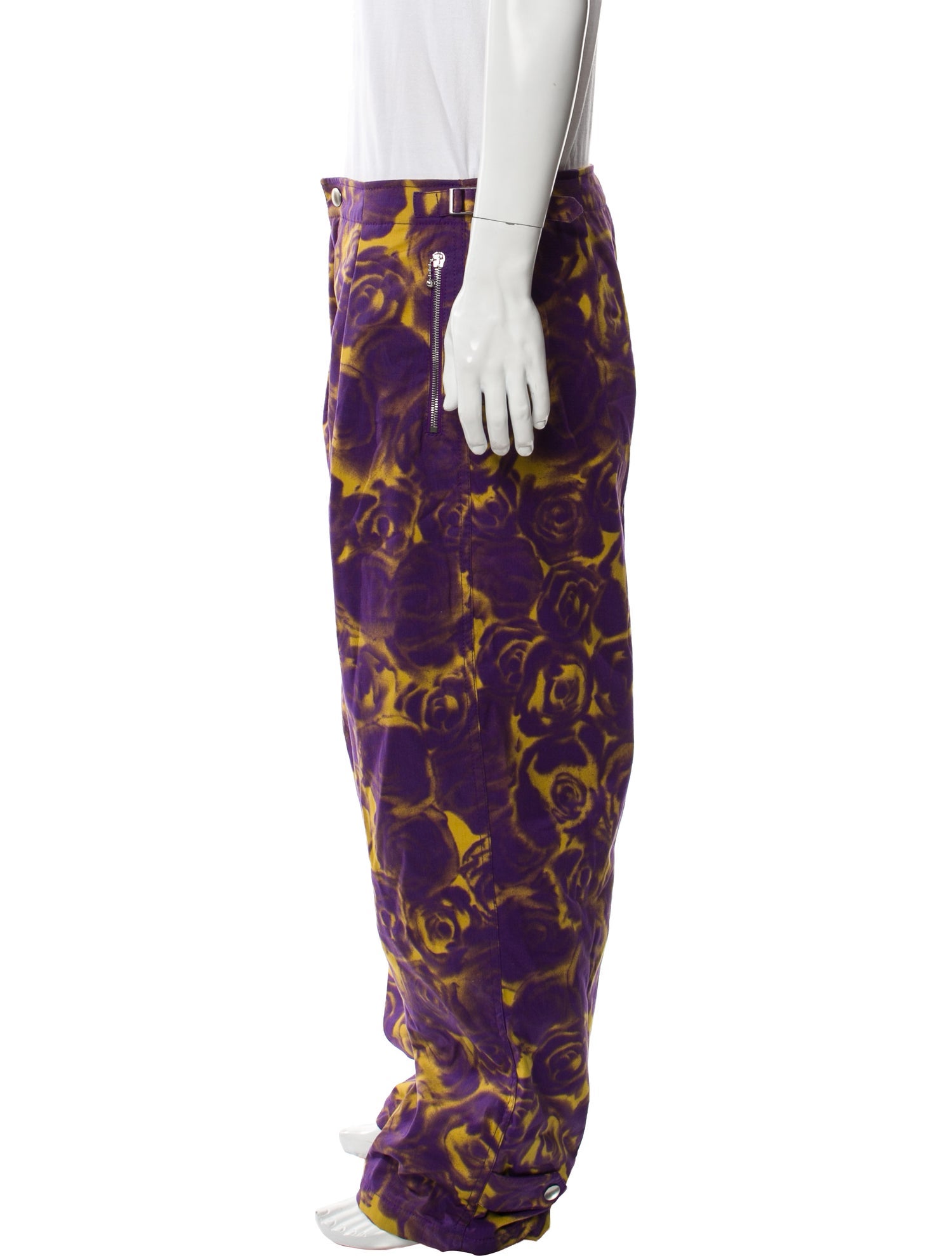 Burberry Floral Print Joggers